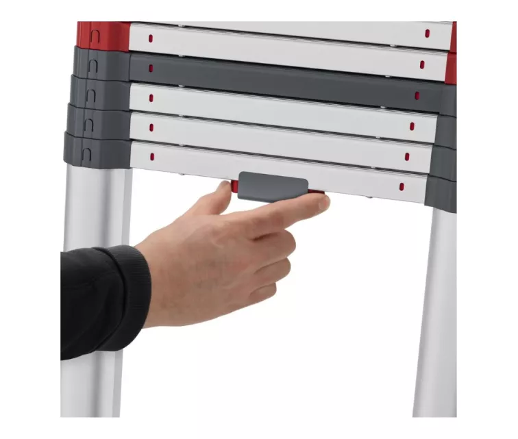 Telescopic ladder Master T100 / aluminum / 9 steps