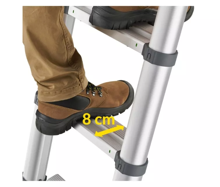 Telescopic ladder Master T100 / aluminum / 13 steps