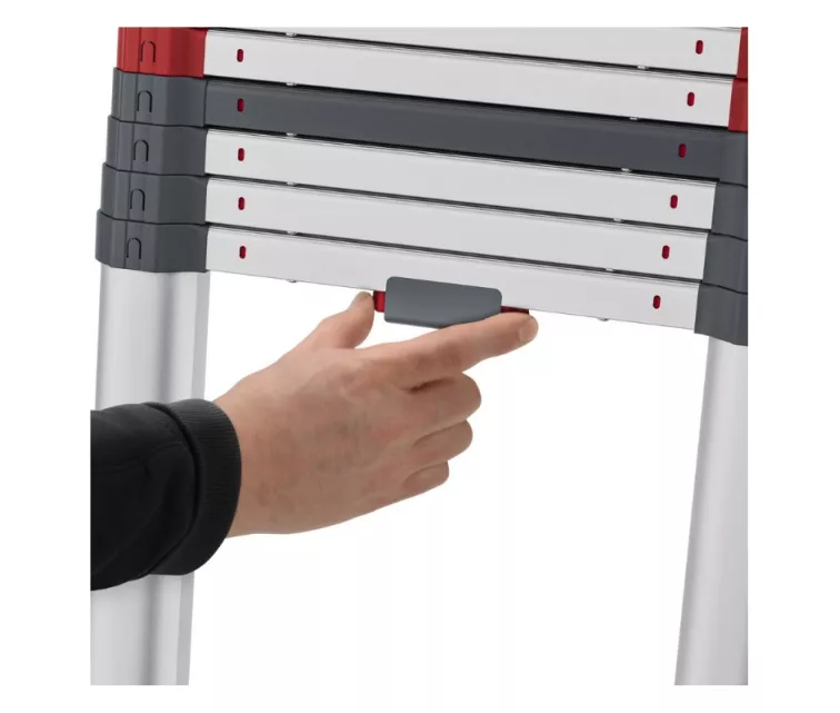 Telescopic ladder Master T100 / aluminum / 13 steps