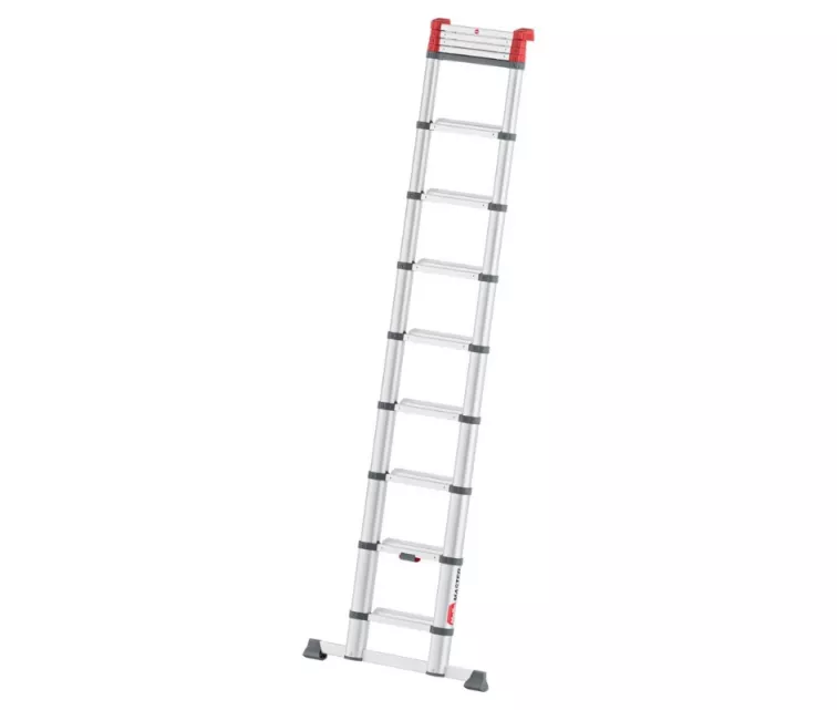 Telescopic ladder Master T100 / aluminum / 13 steps