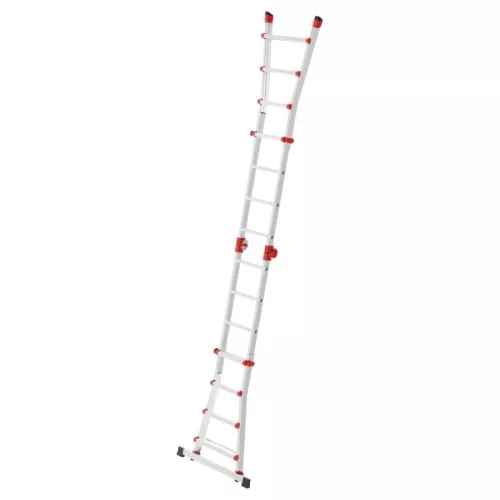 Universalios kopėčios M80 / aliuminis / 4x4 pakopos