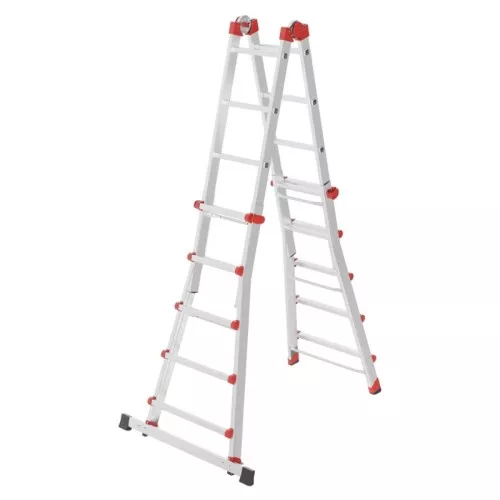 Multi-purpose ladder M80 / aluminium / 4x5 steps
