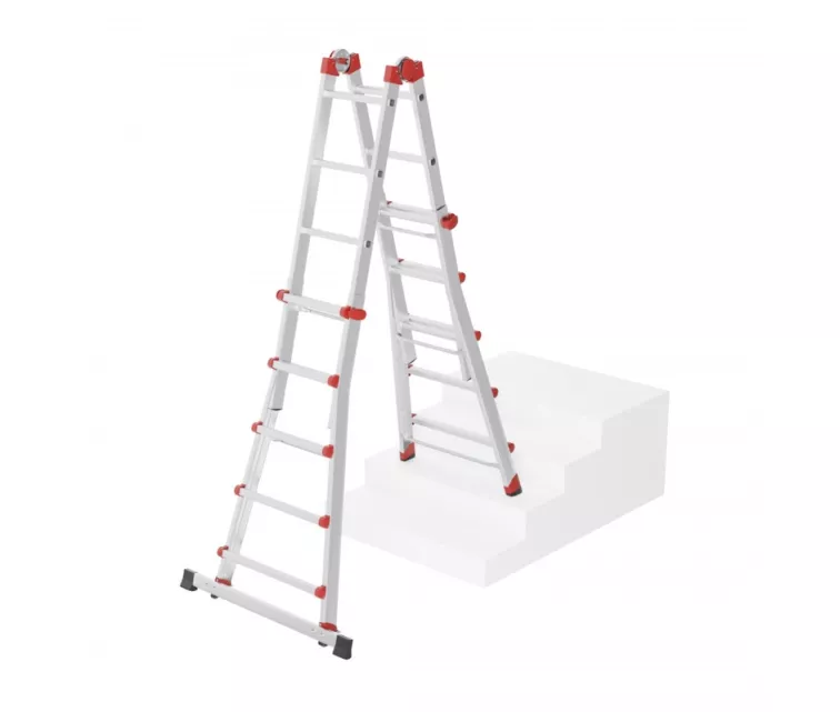 Mitmeotstarbeline redel M80 / alumiinium / 4x5 astet