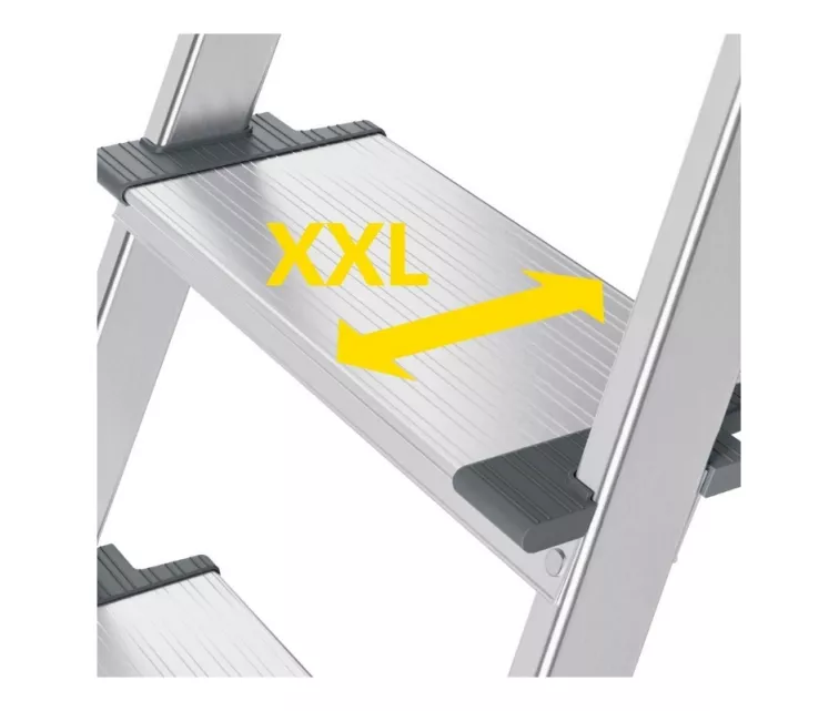 Buitinės kopėčios L84 ComfortLine / aliuminio / 5 pakopų