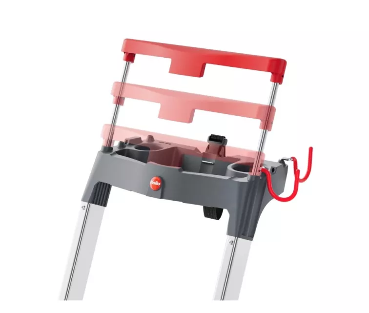 Household ladder L84 ComfortLine / aluminum / 6 steps