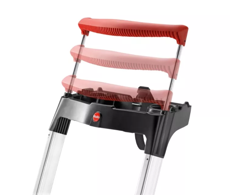 Household ladder L85 ComfortLine / aluminum / 7 steps