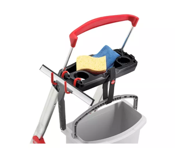 Household ladder L95 TopLine / aluminum / 4 steps