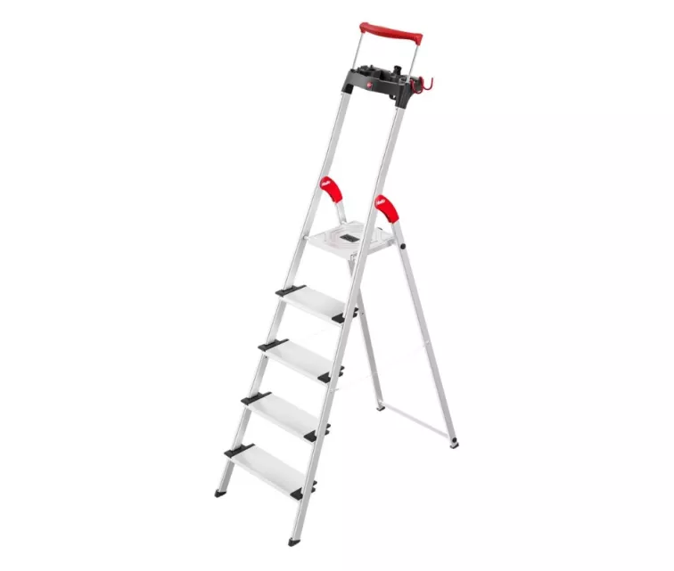 Kāpnes mājsaimniecības L95 TopLine / alumīnija / 5 pakāpieni