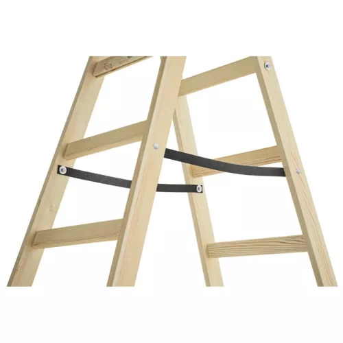 Kahepoolne redel H40 StandardLine / puidust / 2x6 astet