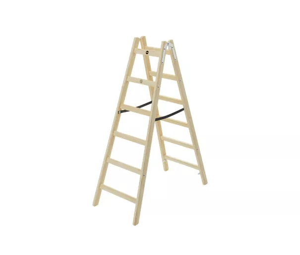 Двусторонняя лестница H40 StandardLine / деревянная / ступени 2x6