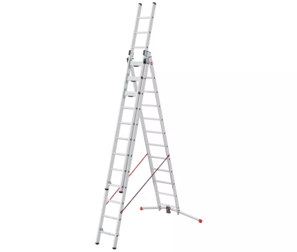 Kāpnes kombinējamās S120 Pro / alumīnija / 3x12 pakāpieni