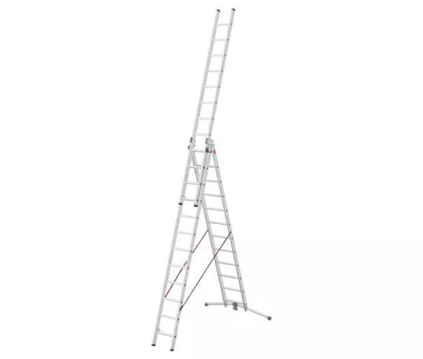 Ladder combination S98 ProfiLOT / aluminum / 3x12 steps