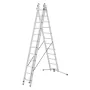 Комбинированная лестница S98 ProfiLOT / алюминиевая / 3 ступени по 12 дюймов