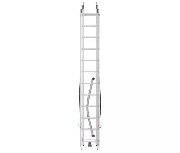 Ladder combination S98 ProfiLOT / aluminum / 3x12 steps