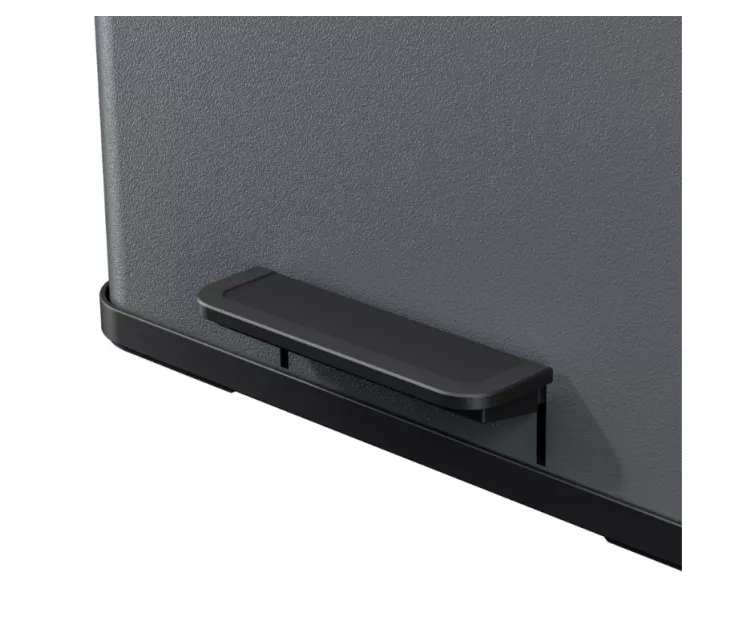 Мусорный контейнер с педалью Eco duo L / 2x14 л / темно-серый