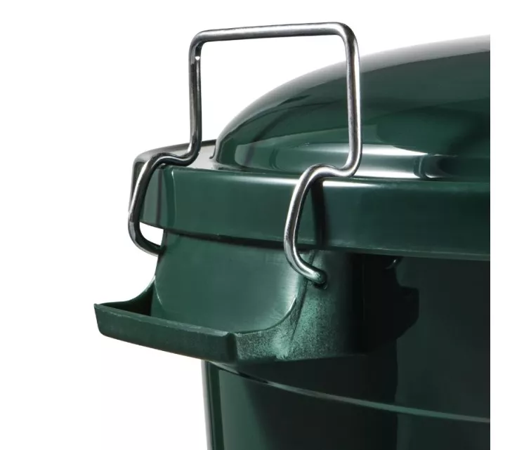 Atkritumu tvertne Mega 70L Hugo Ø55x60,5cm tumši zaļa