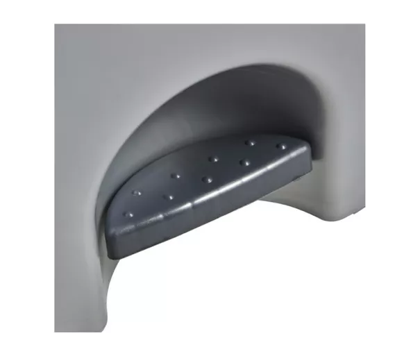 Pedal bin for waste sorting 2x11L Torge 37.5x29.5x46 cm light silver