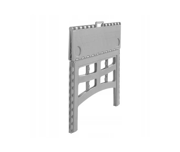 Kokkupandav õuelaud L kandevõimega kuni 80kg Timo 70x45x55cm hall