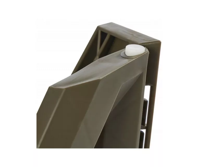 Salokāms āra krēsls ar kravnesību līdz 120kg Tom 29x20x39cm olīvu krāsā