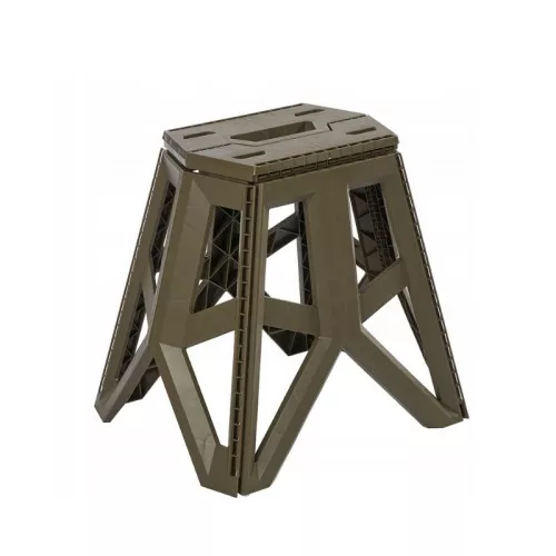 Salokāms āra krēsls ar kravnesību līdz 120kg Tom 29x20x39cm olīvu krāsā