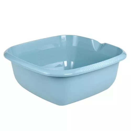 Square bowl 13L Björk 38x38x15cm blue