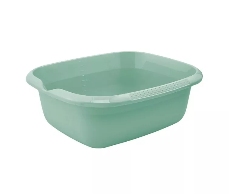 Rectangular bowl 9L Björk 38x32x14cm green