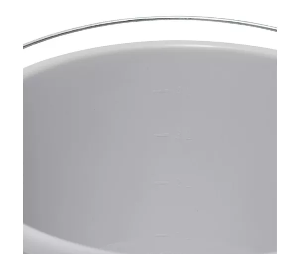 Bucket 10L Erik Ø28,5x26cm grey