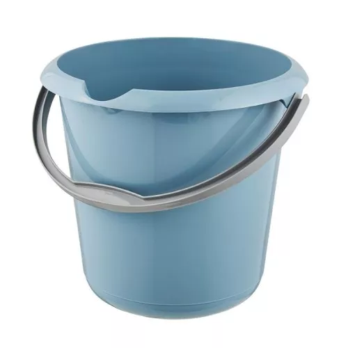 Bucket with spout 10L Mika Ø30x28cm blue