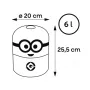 Daiktadėžė Bob 6L "Minions" Ø20x25.5cm geltona/mėlyna