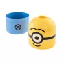 Hoiukast Stuart 8L "Minions" Ø20x31cm kollane/sinine