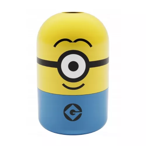 Uzglabāšanas kaste Stuart 8L "Minions" Ø20x31cm dzeltena/zila