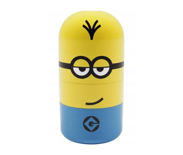 Uzglabāšanas kaste Kevin 10L "Minions" Ø20x38cm dzeltena/zila