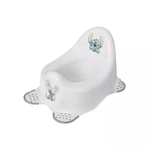 Vazonas Adomas „Stitch“ 38x27x23.5cm baltas