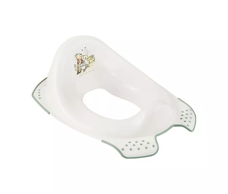 Libisemiskindla funktsiooniga tualett-treeninguiste Ewa "Winnie the Pooh" 30x40x15cm valge