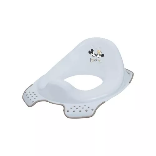 Tualeto treniruočių sėdynė su neslystančia funkcija Ewa "Mickey Mouse" 30x40x15cm mėlyna