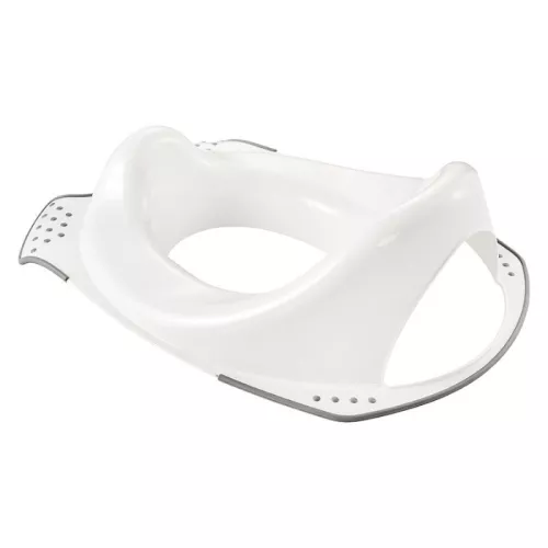 Libisemisvastase funktsiooniga WC treeningiste Ewa "Hippo" 30x40x15cm valge