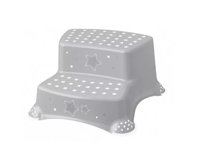 Dviejų aukštų suolas Igor "Liūtas karalius" 40x37x21cm baltas