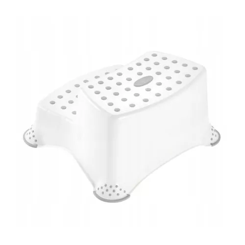 Two-tier bench Igor "Stitch" 40x37x21cm white