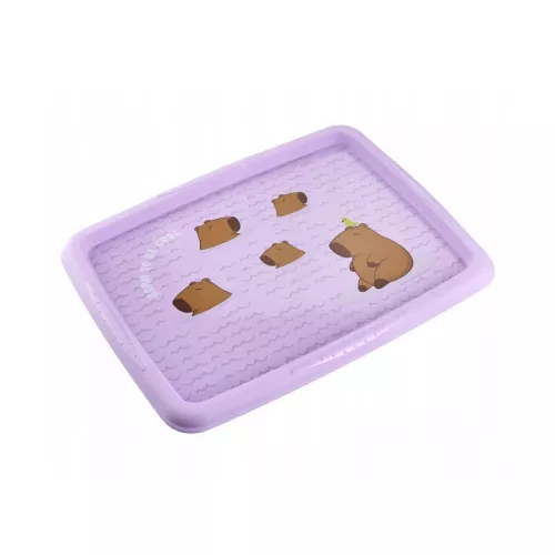 Kast kaanega 30L Karolina “Capybara” 45x35x27cm pehme lilla
