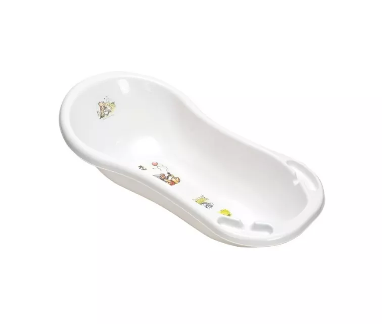 Beebivann 100cm koos korgiga Maria "Winnie the Pooh" 100x51x29cm valge