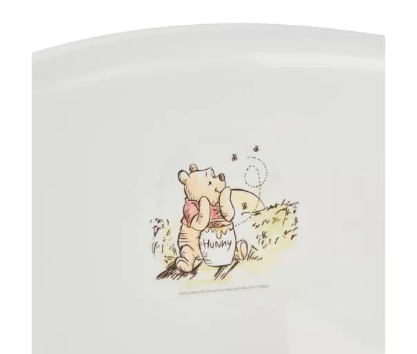 Kūdikių vonia 84cm su kamštine Marija "Winnie the Pooh" 84x49x29cm balta