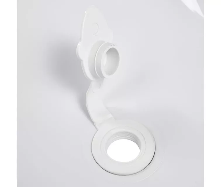 Ванночка детская 84см с пробкой Мария "Звезды" 84х49х29см белая