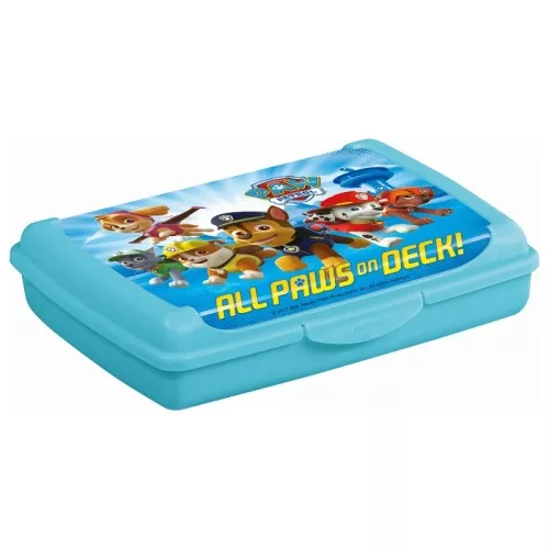 Контейнер для хранения продуктов deco-click-box mini 0,5л Olek "Щенячий патруль" 17x13x3,5см синий