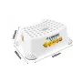 Step stool Tomek "Emoji Showtime" 40.5x28.5x14cm white