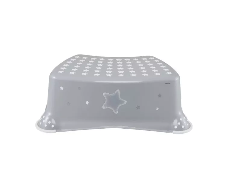 Laiptelis Tomek "Žvaigždės" 40.5x28.5x14cm pilkas