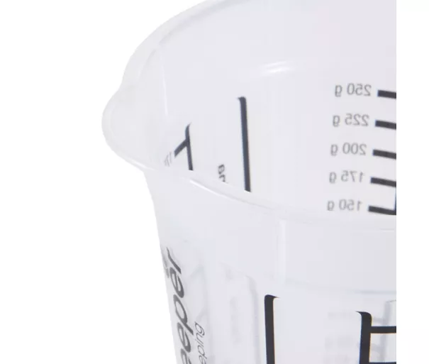 measuring jug 0,25L Mario Ø8,5x11,5cm transparent