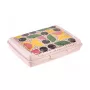Контейнер для хранения продуктов deco-click-box mini 0.5L Carla “Fruits” 17x13x3.5cm розовый
