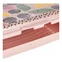 Контейнер для хранения продуктов deco-click-box mini 0.5L Carla “Fruits” 17x13x3.5cm розовый