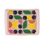 Контейнер для хранения продуктов deco-click-box mini 0.5L Carla “Fruits” 17x13x3.5cm розовый