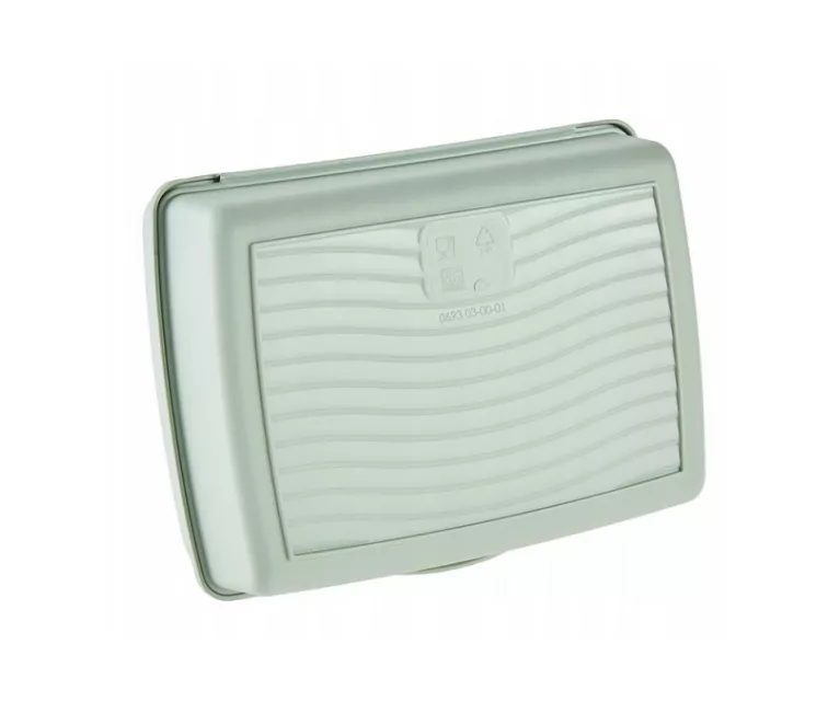 Контейнер для хранения продуктов deco-click-box midi 1L Carla “Lazy Lui” 17x13x7 см, зеленый